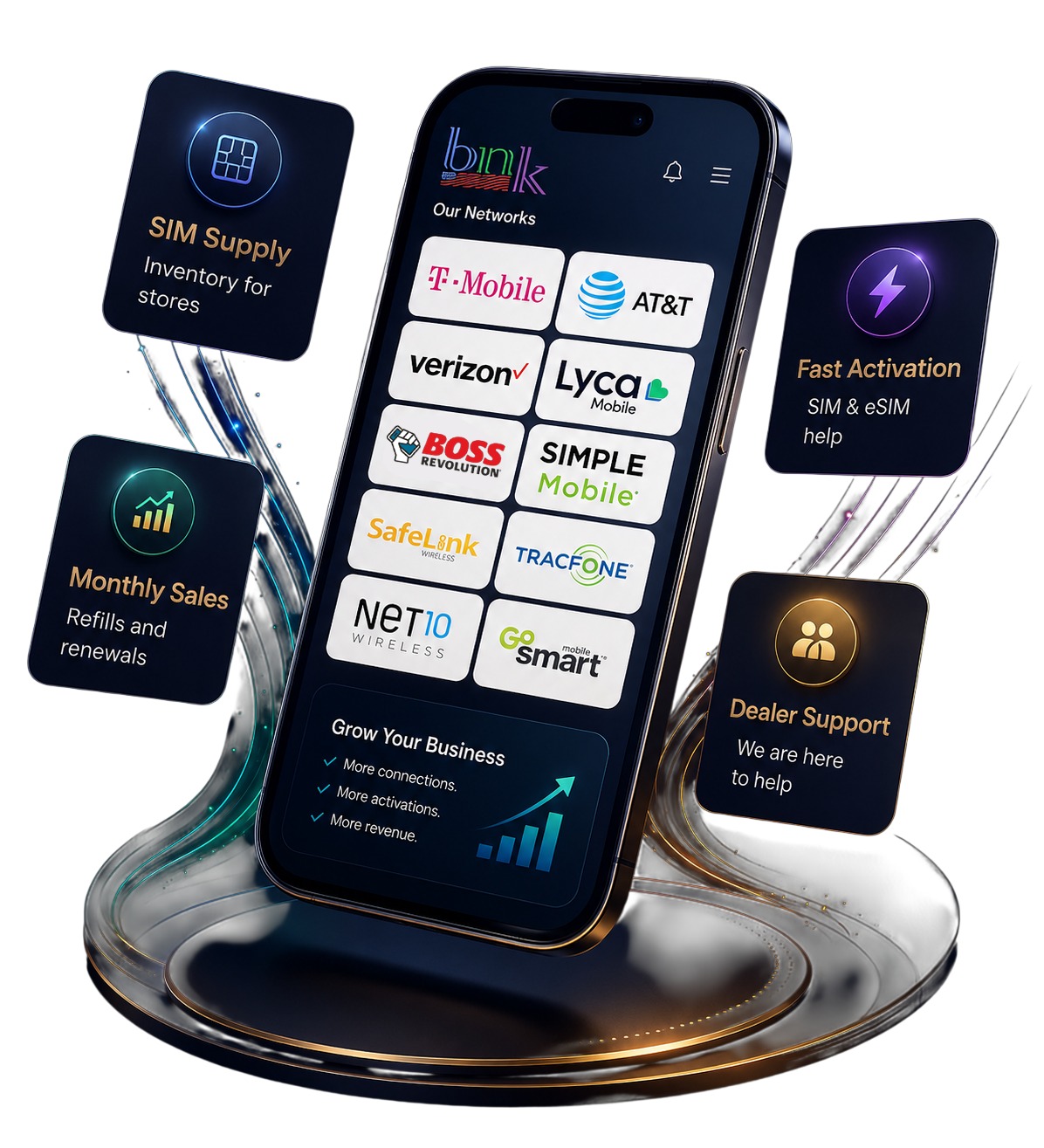 BNK App — Wireless Networks